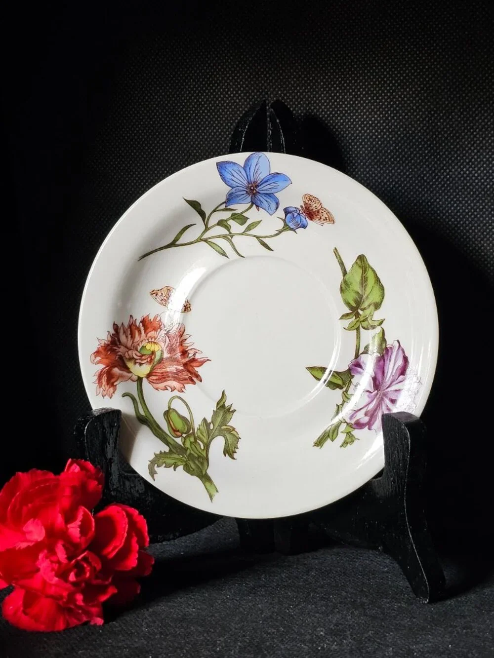 BIA Cordon Bleu Demitasse floral cup and saucer set